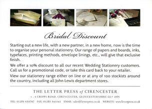 Letterpress of Cirencester Discount