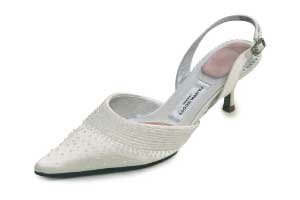Beautiful Beaded Cristalle Wedding Shoes by Filippa Scott